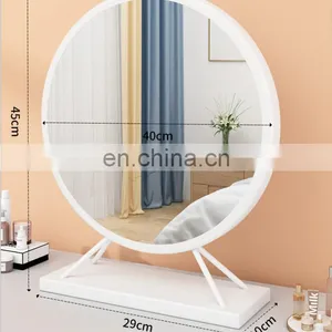 Decorative Handmade Make up Lunar Moon Phase Mirror Set for Home Makeup Mirror With Stand thumbnail-1