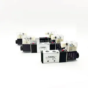 1/4 Inch 3 Way 220V Normally Closed Direct Acting Pneumatic Solenoid Valve thumbnail-3