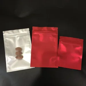 1g 3.5g 1/8oz 1oz Matt Print Window Smell Proof Mylar Bag for Cookies ,tea ,snack ,pills thumbnail-4