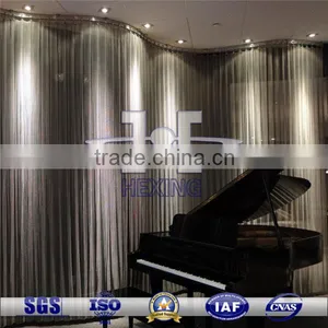 Metal Chain Link Curtain Woven Wire Decorative Mesh thumbnail-1
