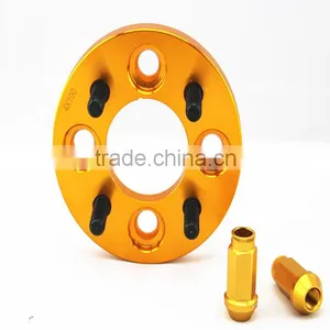 4x5" 1.25" 4 Lug Forged Wheel Adapter Spacers thumbnail-1