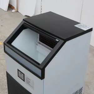 60kgs/24hours Hot Bar Cube Ice Making Machine Ice Maker Cube Maker Equipment Granular Ice Machine With CE C thumbnail-4