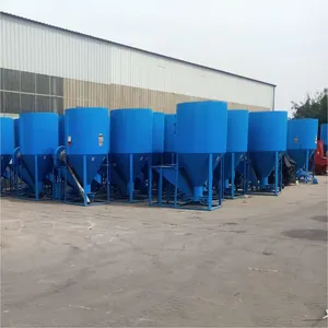 Feed Grinder and Mixer New Design Animal Feed Blender Vertical Feed Grinder and MixerHot Sale thumbnail-3
