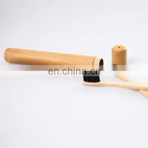 Eco-friendly Natural Bamboo Tubes Packaging, Bamboo Toothbrush Holder, Bambpp Toothbrush Case thumbnail-4