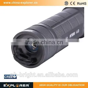 HIGH LUMEN RECHARGEABLE ALUMINUM LED FLASHLIGHT thumbnail-2