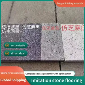 Imitated Stone Permeable Brick PC Brick Parking Space Sidewalk Brick Spanish Brick Pavement Brick Paving Stone Green Area Brick thumbnail-5