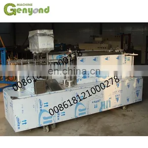 Factory Shanghai High Speed Plastic Soft Tubes Ice Lolly or Ice Pop or Popsicle Yogurt Filling and Sealing Packing Machine thumbnail-5