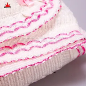 Online Sale Decorative Border Baby Woolen Blanket for Africa Market thumbnail-1
