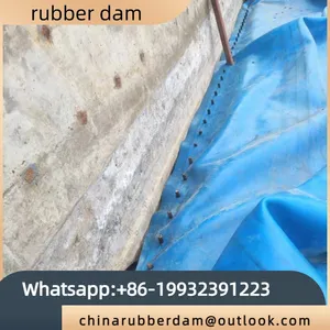 Gas Shield Dam Shield Gate Slope Inflatable Flood Control Dam Hydraulic Landscape Dam Casting Can be Customized thumbnail-3