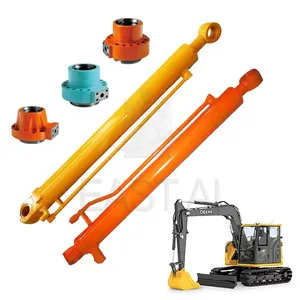 Excavator Hydraulic Arm Cylinder Assembly for Cat Caterpillar Komatsu Hyundai Volvo Hitachi Kobelco Doosan Daewoo Sumitomo thumbnail-4