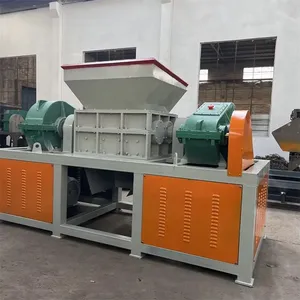 Industrial-Grade Twin Shaft Shredder for Aluminum, Steel, and Mixed Metal Waste thumbnail-4
