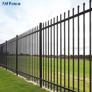 Customized Zinc Steel Guardrail for Outdoor Garden Balcony Factory Decorative Yard Zinc Steel Fence thumbnail-5