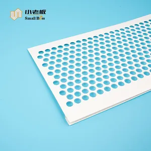 Easy to Install Durable Weather UV Resistant Roof Install PVC Gutter Guards in Perforated Plastic thumbnail-2