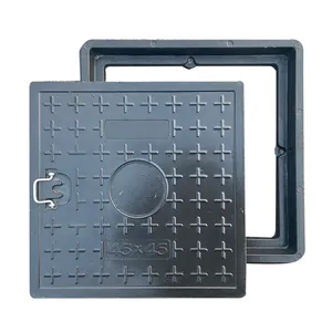 Composite Manhole Cover for Sewage Systems - Acid/Alkali Proof Design thumbnail-2