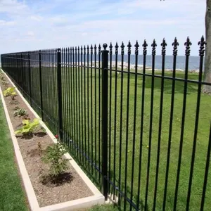Powder-Coated Aluminum Outdoor Villa Garden Ornamental Fence With 10-Year Rust Warranty thumbnail-4