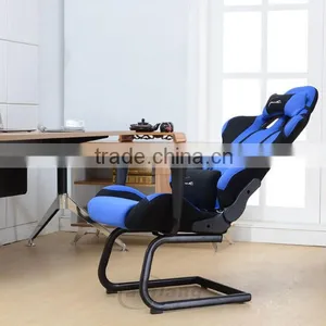 Ergonomic Leather Video Game Chair thumbnail-4