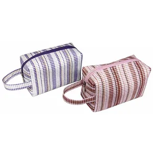 Plaid Makeup Pouch thumbnail-5