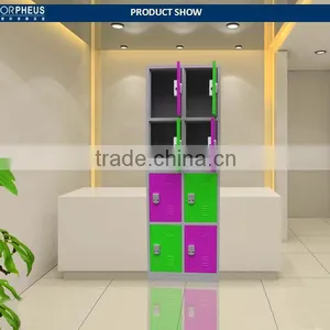 New Arrival Supermarket Metal Lockers Digital Keypad Lock Lockers 12 Doors Intelligent Locker thumbnail-2
