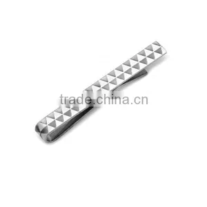 Etched Pyramids Tie Bar Men's Accessory thumbnail-1