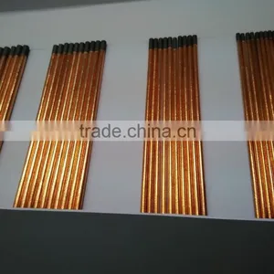 Round Copper Coated Carbon Gouging Rod thumbnail-1