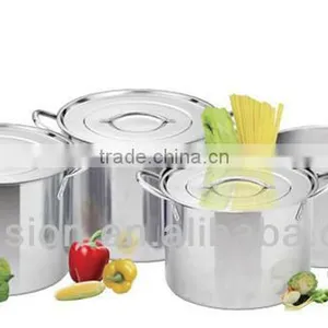 8pcs Cookware Sets Stainless Steel Stock Bucket Sets thumbnail-1