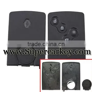Best Quality Replacement Smart Card 4 Button Key Case Fob For Renault Laguna Koleos thumbnail-1