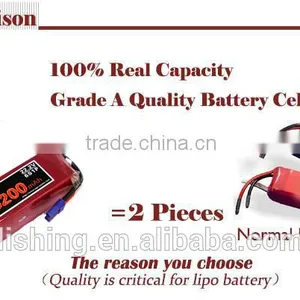 AGA POWER High Capacity Power Battery Long Cycle Life 50C 5200mah Li-polymer RC Battery thumbnail-3
