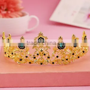 Hot Sale Fashion Hair Jewelry Pageant Real Diamond Tiara for Sale thumbnail-4