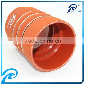 Multi-Humps Smooth Surface Silicone Hose From Radiator To Engine thumbnail-1