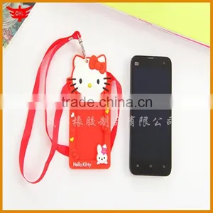 Style Colorful Silicone id Card Working Card Holder thumbnail-1