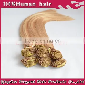 70 300g Excellent Hot Sale Human Clip in Human Hair Extensions 300g thumbnail-4