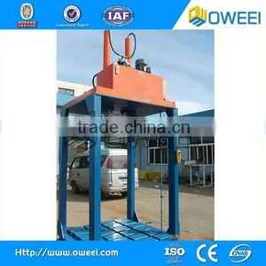 Easier Use Automatic Hydraulic Vertical Mini Waste Paper Baling Machine thumbnail-1