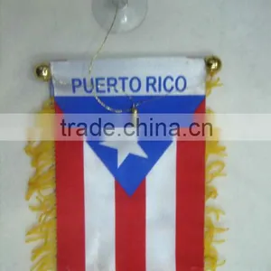 PUERTO RICO Car Flags,logo Design Car Flags,promotional Cheap Car Flag thumbnail-1
