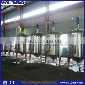 Mirror Polish Mixing Tank With Side Mixer thumbnail-1
