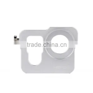 Silver Metal CNC Aluminium Protective Case Shell for Hero4 HERO3+ thumbnail-4