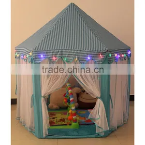 Children Hexagonal Princess Campaign Chinese Best Waterproof Family Canvas Cabin Wholesale Tents thumbnail-3