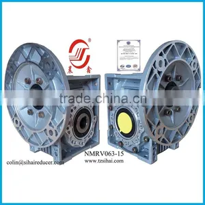 NMRV063 Output Flange Gearbox With DC Motor , Speed Reduction thumbnail-2