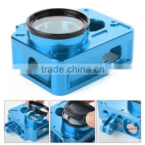 CNC Aluminum Xiaoyi Camera Frame Protective Shell Case With Mount& Lens Cover for XIAOMI Yi Sports Camera thumbnail-6