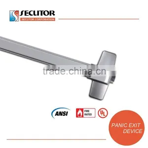 Single Door Fire Rated Door UL Listed Exit SS Push Bar Lock thumbnail-1