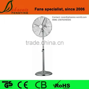 Strong Power Air Cooling 18" Metal Pedestal Stand Fan thumbnail-2