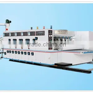 Automatic High Speed Printing Slotting Die Cutter Carton Machine thumbnail-1