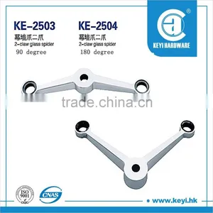 90/180 Degree 2 Claw Spider Glass System, Glass Spider Fitting thumbnail-1