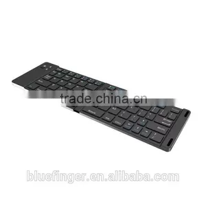 Aluminum Alloy Folding Bluetooth Keyboard for All Kinds of Tablets and Smart Phones thumbnail-4