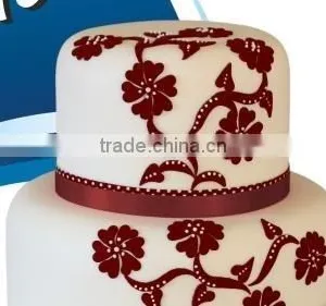 Blue Bead (Maroon) Sugar Paste & Fondant For Pastry Decoration thumbnail-1