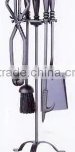 Steel Handle Fireplace Tools thumbnail-1