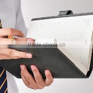 Top Grade Factory Competitive Price pu Leather Notebook With Pen thumbnail-3