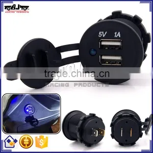 BJ-UPS-001 Waterproof 12V Single Hole USB Motorcycle Mobile Phone Power Supply Charger Port Socket thumbnail-1