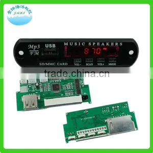 JR-9202-SD Mp3 Decoder Board SD Card Interface fm Radio thumbnail-1