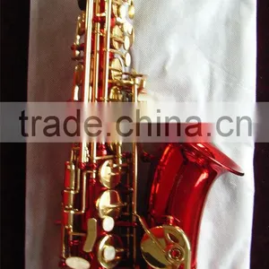 China Cheap Alto Saxophone, Red Paint Suitable for Student thumbnail-3
