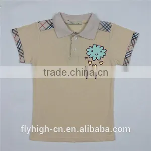 100% Cotton Soft Kid Polo t Shirt Wholesale in China Supplier thumbnail-5